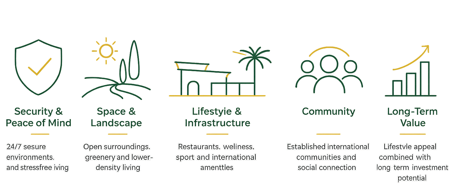 Resort living benefits