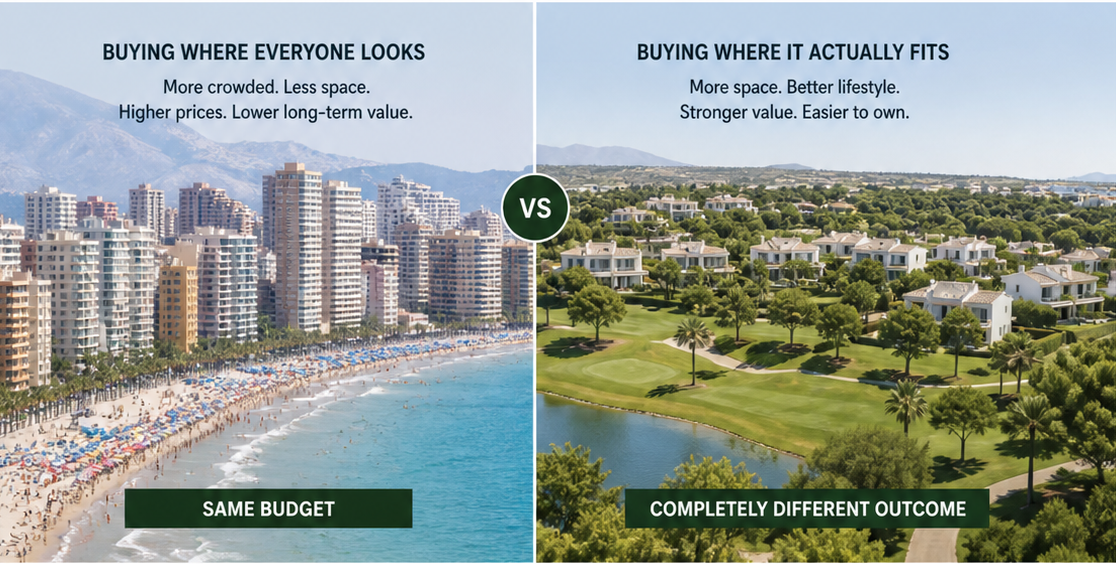 Buying where everyone looks versus buying where it actually fits